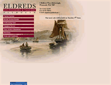 Tablet Screenshot of eldreds.net